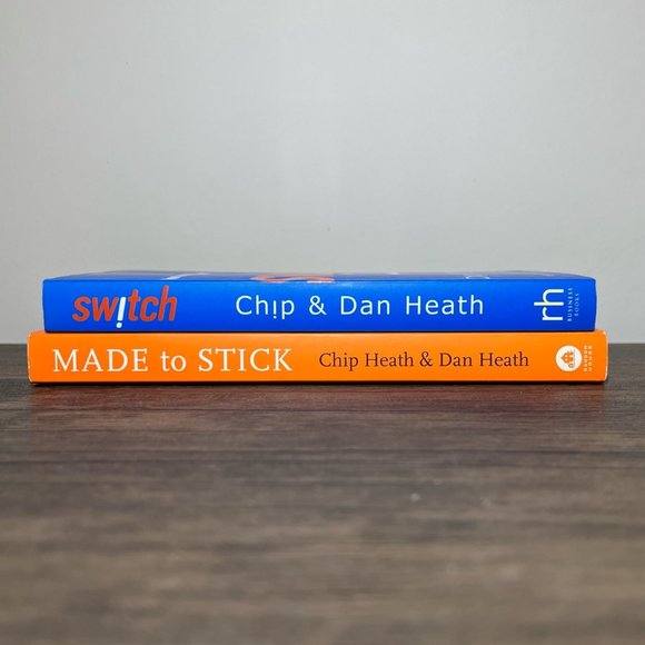 2 book bundle Switch Made to Stick by Chip & Dan Heath - Picture 3 of 3